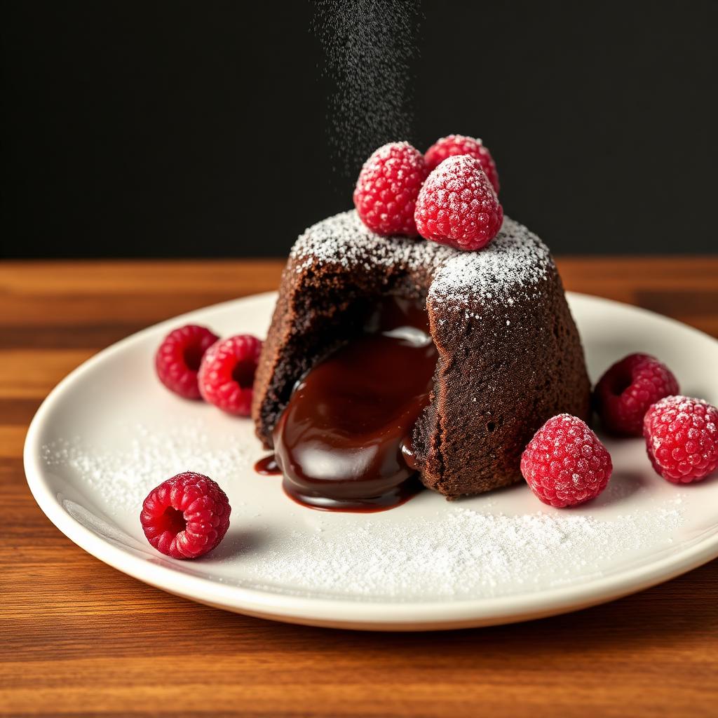 Molten Midnight Lava Cakes