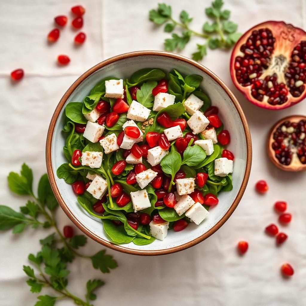 Pomegranate & Feta Garden Salad